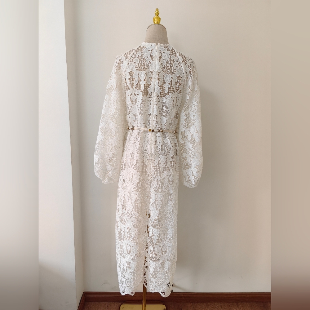 ZimmermannCoco Lace midi dress - Picture 2 of 10